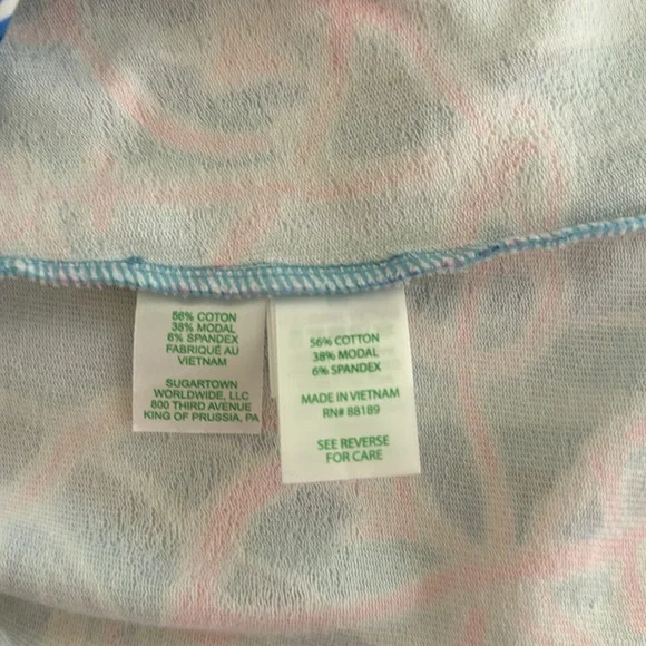 Lilly Pulitzer Skipper Popover, UPF50+ in Skim Blue Reel Nauti, Small. - Picture 13 of 13